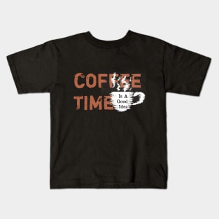 Coffee Time Kids T-Shirt